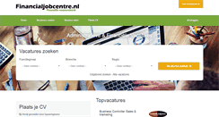 Desktop Screenshot of financialjobcentre.nl